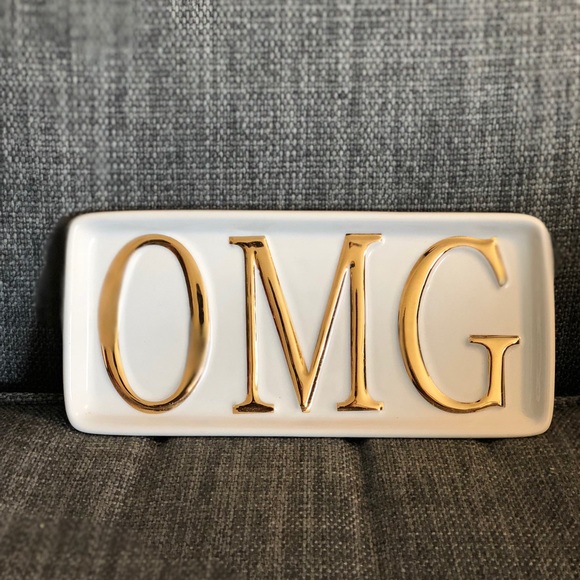 Pottery Barn Other - Pottery Barn OMG Jewelry Trinket Catch All Tray